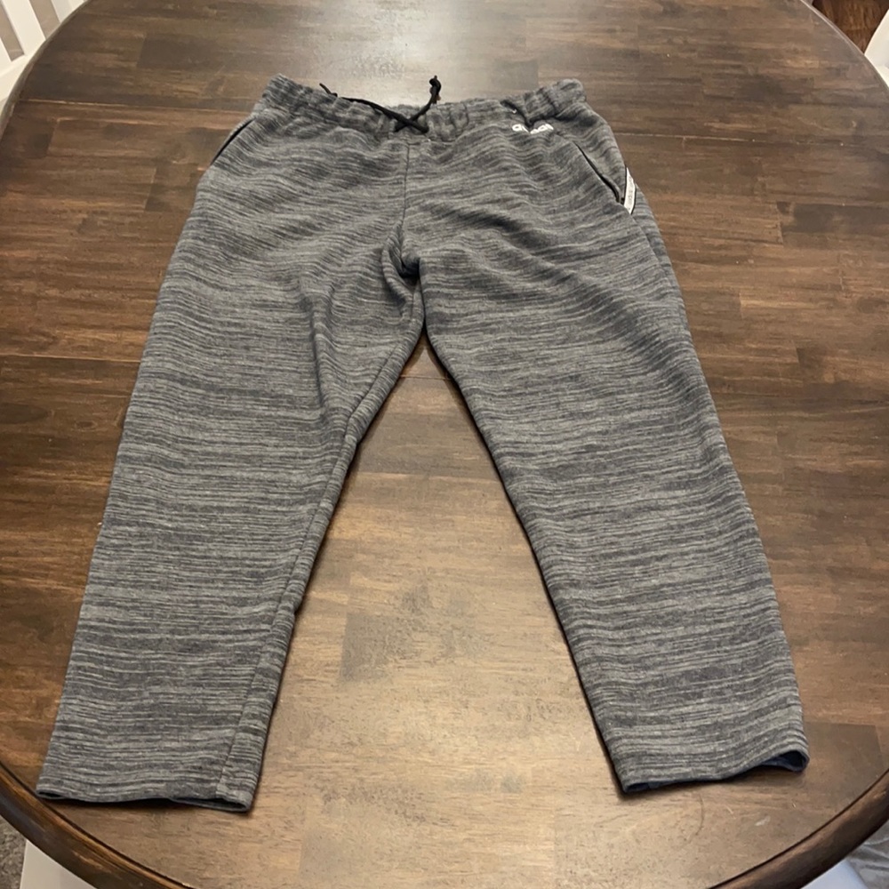 Grey Adidas sweatpants